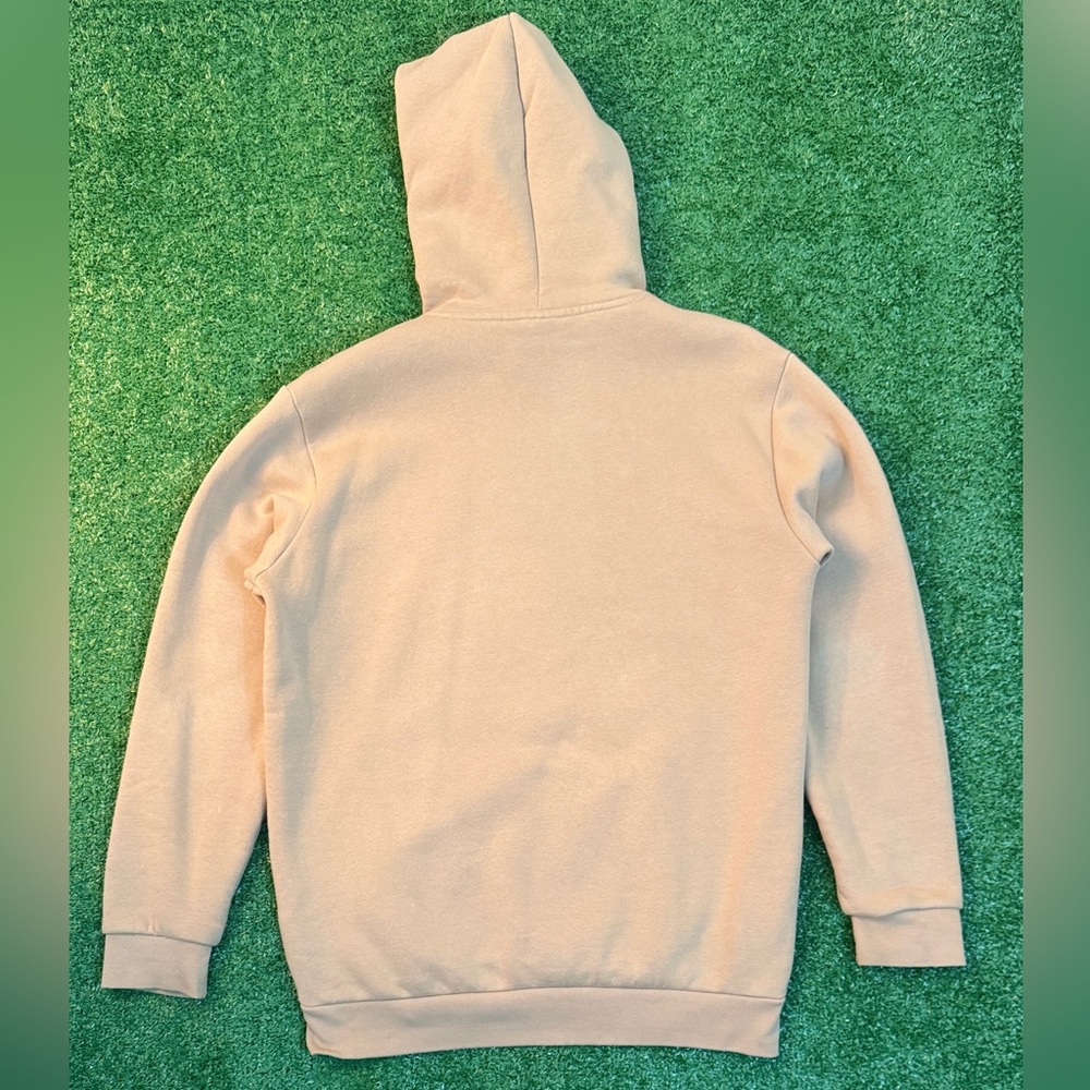 Adidas Tan Sweatshirt with Ribbed Cuffs and Hood - Picture 6 of 6